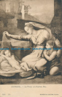 R165998 Raphael. La Vierge Au Diademe Bleu. LL. No 644 - Monde