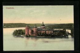 AK Gripsholm, Blick Zum Schloss  - Suède