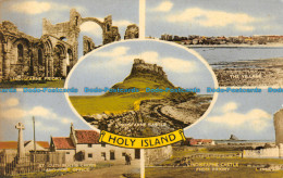 R165417 Holy Island. Multi View. Valentine. Collocolour. 1965 - Monde