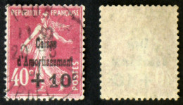 N° 266 CAISSE AMORTISSEMENT Oblit TB Cote 25€ - Used Stamps