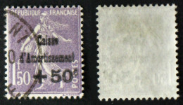 N° 268 CAISSE AMORTISSEMENT Oblit TB Cote 80€ - Used Stamps