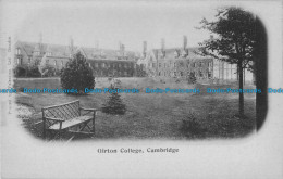 R165440 Girton College. Cambridge. Valentine - World