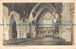 R166045 All Saints Church. Aldershot. The Boots Chemists. Photogravure Series Lo - Monde