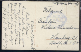 MSP 403 8.11.1917 Sperrfahrzeug-Division Der Elbe Auf CAK - Other & Unclassified