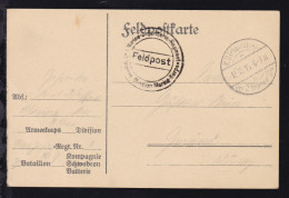 K.D. Feldpostexp. Der 2. Marine-Div. B 12.8.15 + Steg-K2  - Sonstige & Ohne Zuordnung