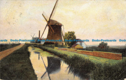 R166050 Windmill. Postcard. 1903 - Monde