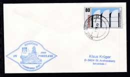 MARINESCHIFFSPOST 03 A 02.05.83 + Cachet Zerstörer "Hamburg" Auf Brief - Otros & Sin Clasificación