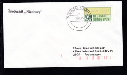 MARINESCHIFFSPOST 03 A 18.5.85 + L1 Troßschiff "Nienburg" Auf Brief - Other & Unclassified