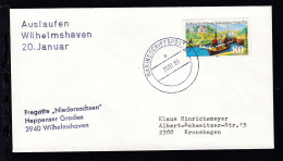 MARINESCHIFFSPOST 06 A 20.01.85 + L3 Fregatte "Niedersachsen" Heppenser Groden  - Other & Unclassified