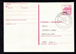 MARINESCHIFFSPOST 54 A 07.02.86 + Rs Cachet Tross-Schiff "Coburg" AAG 104/86  - Other & Unclassified