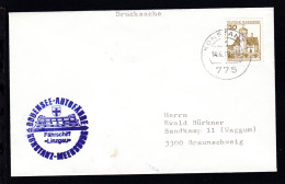 OSt. Konstanz 14.6.78 + Cachet Fährschiff Linzgau Auf Brief - Other & Unclassified