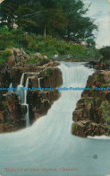 R165454 Waterfall At Cwm Bychan. Llanbeder. Valentine. 1913 - Monde