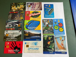 - 3 - Peru Chip 15 Different Phonecards - Collections