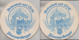 5003354 Bierdeckel Rund - Simmerberger - Sous-bocks