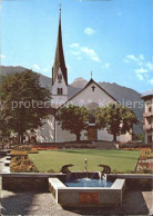 72297987 Mayrhofen Zillertal Europabrunnen Mit Marienkirche Mayrhofen - Other & Unclassified