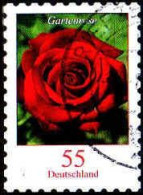 RFA Poste Obl Yv:2495 Mi:2675 Gartenrose (Beau Cachet Rond) (Thème) - Rosen