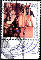 RFA Poste Obl Yv:1727 Mi:1895 Franz Schubert Compositeur (Belle Obl.mécanique) (Thème) - Musik