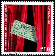 RFA Poste Obl Yv:1689 Mi:1857 150.Jahre Deutscher Bühnenverein (cachet Rond) (Thème) - Théâtre
