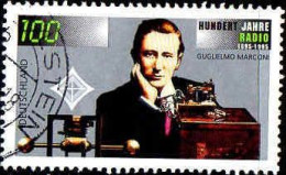 RFA Poste Obl Yv:1635 Mi:1803 Guglielmo Marconi Ingénieur (Beau Cachet Rond) (Thème) - Physics
