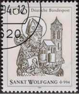 RFA Poste Obl Yv:1594 Mi:1762 Sankt Wolfgang (Beau Cachet Rond) (Thème) - Christianisme
