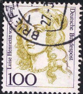 RFA Poste Obl Yv:1588 Mi:1756 Luise Henriette Von Oranien (Beau Cachet Rond) (Thème) - Femmes Célèbres