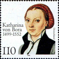 RFA Poste N** Yv:1861 Mi:2029 Katharina Von Bora Epouse De Martin Luther (Thème) - Berühmte Frauen