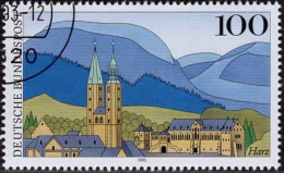 RFA Poste Obl Yv:1516 Mi:1685 Harz (Beau Cachet Rond) (Thème) - Kerken En Kathedralen