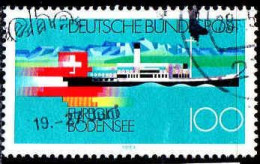 RFA Poste Obl Yv:1509 Mi:1678 Euregio Bodensee (cachet Rond) (Thème) - Ships