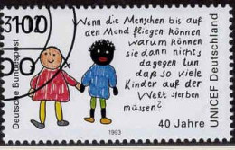 RFA Poste Obl Yv:1512 Mi:1682 40.Jahre Unicef Deutschland (Beau Cachet Rond) (Thème) - UNICEF
