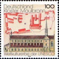 RFA Poste N** Yv:1798 Mi:1966 Kloster Maulbronn Weltkulturerbe Des Unesco (Thème) - Abdijen En Kloosters