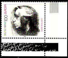 RFA Poste N** Yv:1687 Mi:1855 Europa Käthe Kollwitz Sculpteur Coin D.feuille (Thème) - Femmes Célèbres