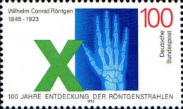RFA Poste N** Yv:1616 Mi:1784 Wilhelm Conrad Röntgen (Thème) - Medizin