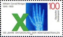 RFA Poste N** Yv:1616 Mi:1784 Wilhelm Conrad Röntgen (Thème) - Médecine