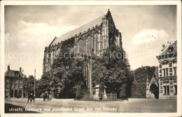 71870069 Utrecht Domkerk Standbeeld Graaf Jan Van Nassau Denkmal Utrecht - Other & Unclassified