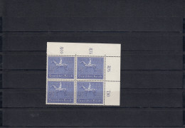 DR: MiNr. 698, Eckrand Viererblock, VE1, Postfrisch, **, BPP Signatur - Unused Stamps