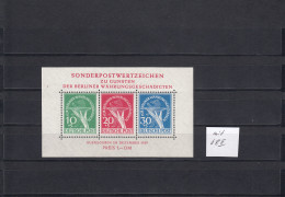 Berlin MiNr. Block 1 III, Postfrisch, **, BPP Signatur - Unused Stamps