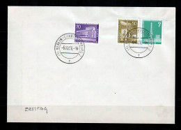 Berlin: MiNr. 142, 150, 152, Berlin Charlottenburg, 1956 - Lettres & Documents