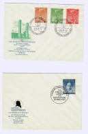 Berlin: MiNr. 87-90 FDC 2x, 1952 - Lettres & Documents