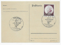 Sonderstempel Salzburg 1941, Mozart Geburtsstadt, 150. Todestag - Cartas & Documentos