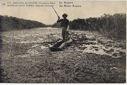Ansichtskarte Belgisch Kongo, Besetzung DOA, 1920: La Kagera - Other & Unclassified