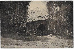 Ansichtskarte Belgisch Kongo, Besetzung DOA, 1920: Entrée D'un Village Watuzi - Other & Unclassified