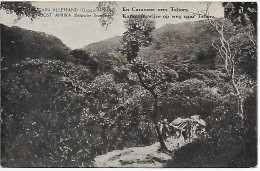 Ansichtskarte Belgisch Kongo, Besetzung DOA, 1920: En Caravane Vers Tabora - Andere & Zonder Classificatie