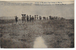Ansichtskarte Belgisch Kongo, Besetzung DOA, 1920 Echelon De Munitions - Sonstige & Ohne Zuordnung