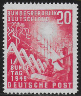 Bund: MiNr. 112 VII, Postfrisch ** - Unused Stamps