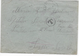Brief Von Buzau Nach Iasi, 1916, Taxe - Autres & Non Classés