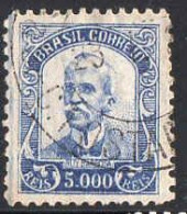 Brésil Poste Obl Yv: 209 Mi:306A Ruy Barbosa Ecrivain (TB Cachet Rond) - Used Stamps