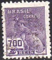 Brésil Poste Obl Yv: 207 Mi:316X Allégorie Du Commerce (cachet Rond) - Used Stamps