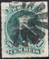 Brésil Poste Obl Yv:  27 Mi:27 Pedro II De Face (TB Cachet) - Used Stamps