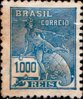 Brésil Poste N* Yv: 208 Mi:317X Allégorie Du Commerce (sans Gomme) - Unused Stamps