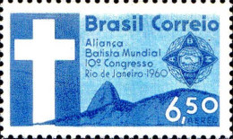 Brésil Avion N** Yv: 88 Mi:984 Aliança Batista Mundial - Airmail